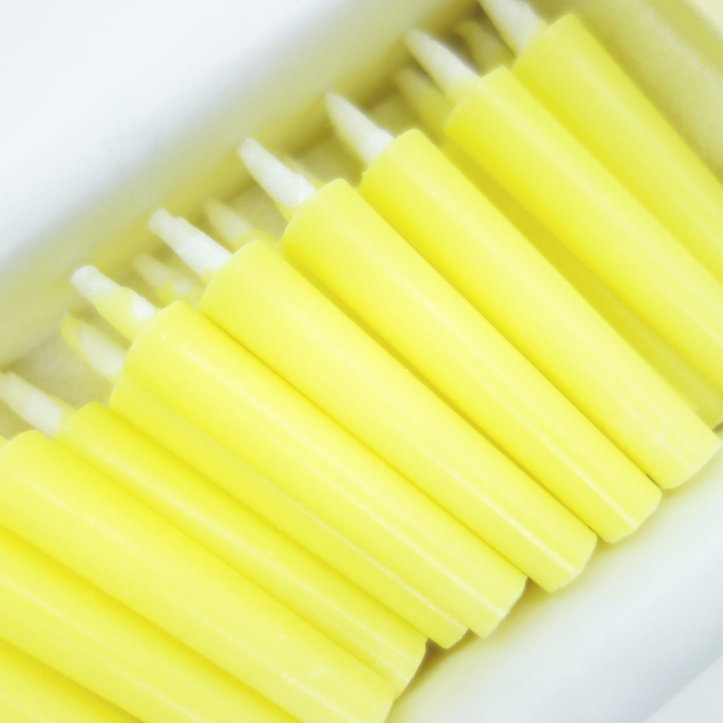 菜の花ろうそく豆 50本入 石川県七尾市 高澤ろうそく Suzukizoukaten